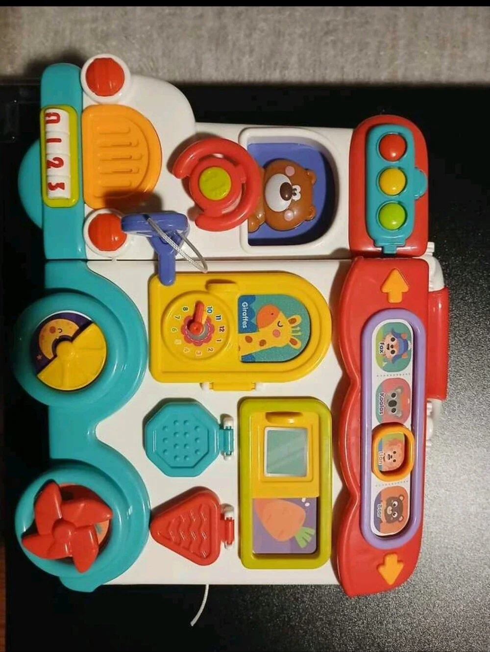 54-IN-1 Montessori  Toys For Toddler , Educational Sensory Board BILINGUAL LEARN